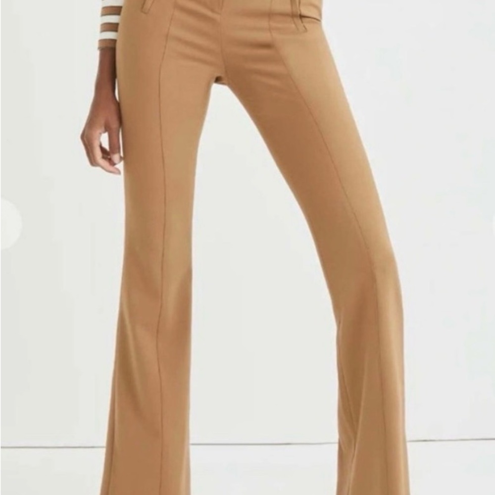 Veronica Beard Tindaya Pant (camel) - Picture 3 of 5